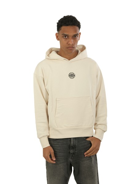 Felpa Barrow Con Cappuccio Vanilla